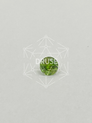 Демантоид круг 4,5мм., цвет (3/2), 0,40 ct