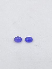 Танзанит овал кабошон 8,7х7мм. (4,91ct) пара
