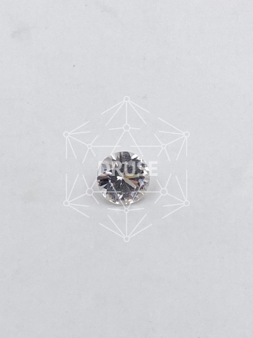 Топаз б/ц круг 11,0мм. (5,7ct)