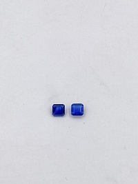 Кианит октагон 5х5мм. (1,64ct) пара