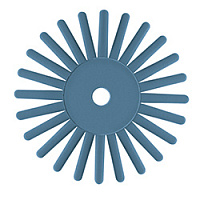 Резинка сил. лепестков. EVE TWIST ET-517 синяя 17мм., очень грубая