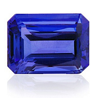 Шпинель синяя октагон 12х8мм (цвет 39)