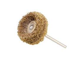 Насадка скотч-брайт желтая (Китай)