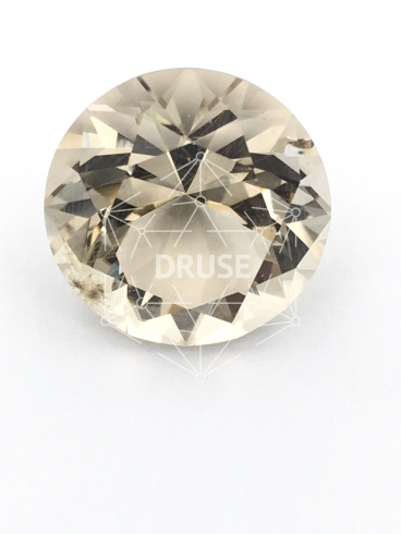 Кварц волосатик круг 15,9мм (13,5ct)