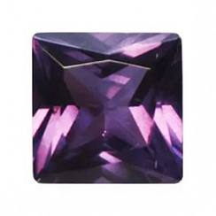 Аметист квадрат 6х6мм афр каре