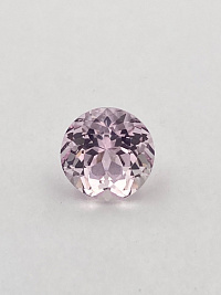 Кунцит круг 8мм 2,83ct