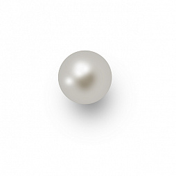 Жемчуг белый шар п./сверл.