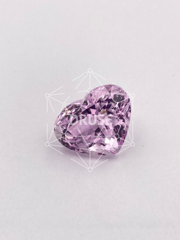 Кунцит сердце 18,8х14,4мм 20,91ct
