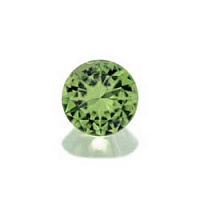 Алпанит оливковый круг 5,00мм Swarovski
