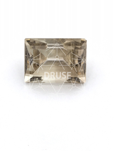 Кварц волосатик багет 12,5х9,3мм (6,6ct)