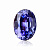 танзанит овал 8х6мм (средний вес 1,3ct)