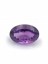 Аметист Бразильский овал 23х15,4мм португальская огранка 26,9ct