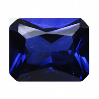 Шпинель синяя октагон 7х5мм (цвет 40)