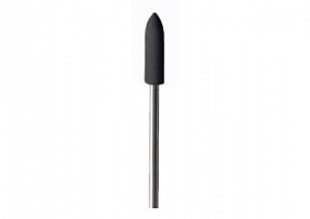 Резинка силикон. черная пуля 16х5 мм н/д №220