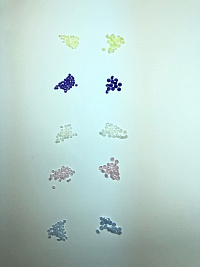 Лот №4 (Фианиты матовые Swarovski).