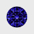 Алпанит сапфир круг 12,0мм (цвет 82)